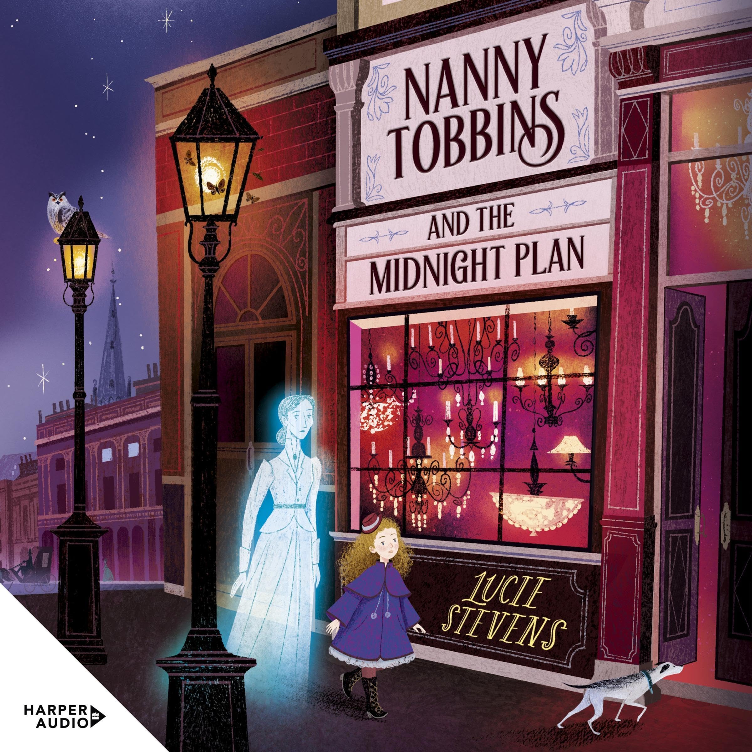 Cover art for Nanny Tobbins and the Midnight Plan (Nanny Tobbins, #2)