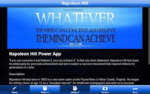 Napoleon Hill Power App