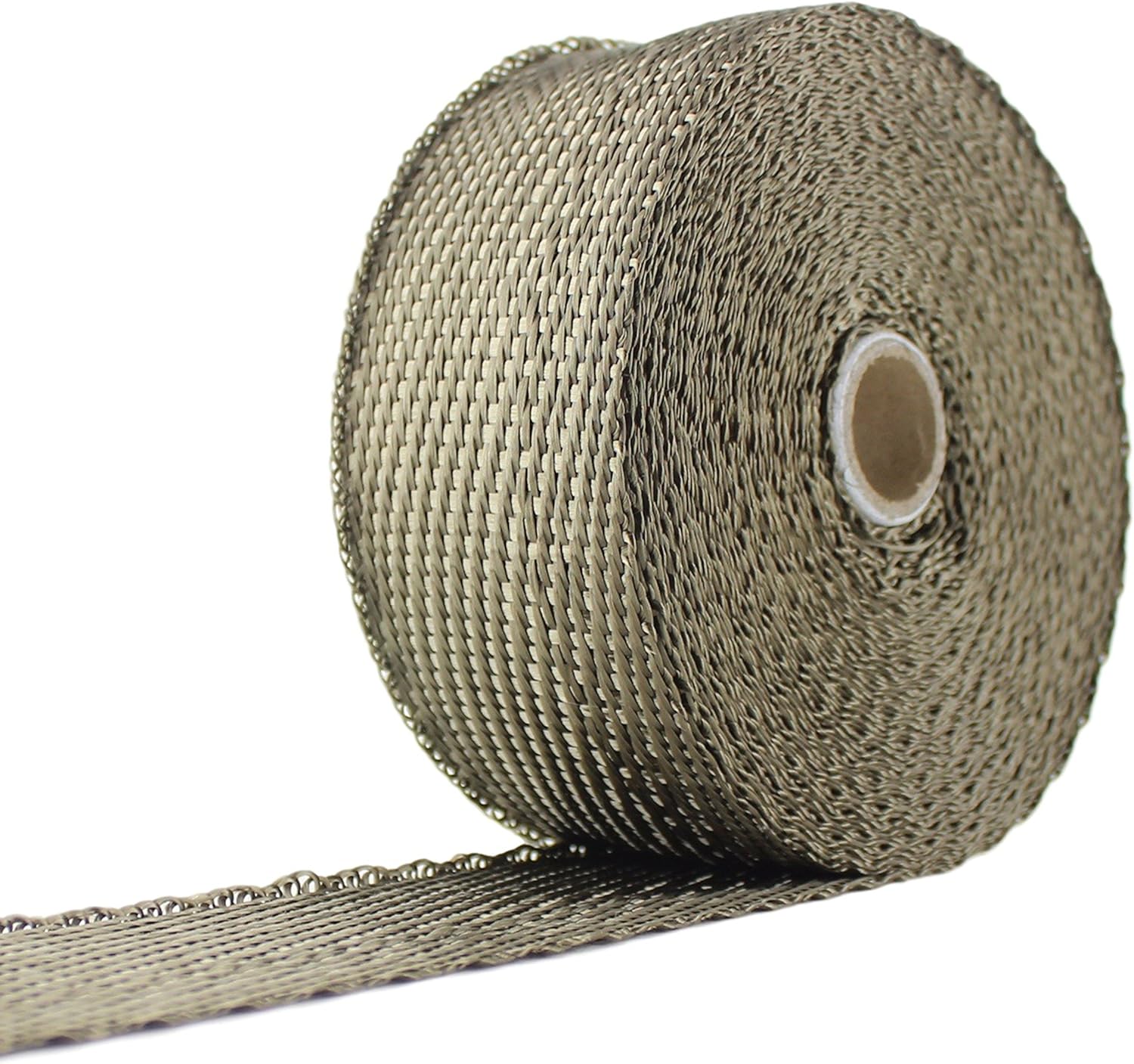 Exhaust Pipe Wrap, Heat Shield Tape in: Fiberglass, Basalt (Titanium), Vermiculite or Foil Faced.