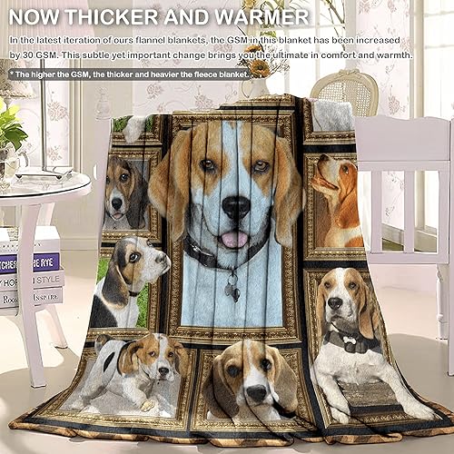 Miniatura 10 de Schnauzer - Manta para niños y niñas, regalos Schnauzer para niños y niñas, manta suave y mullida para sofá, regalo de felpa con estampado Schnauzer