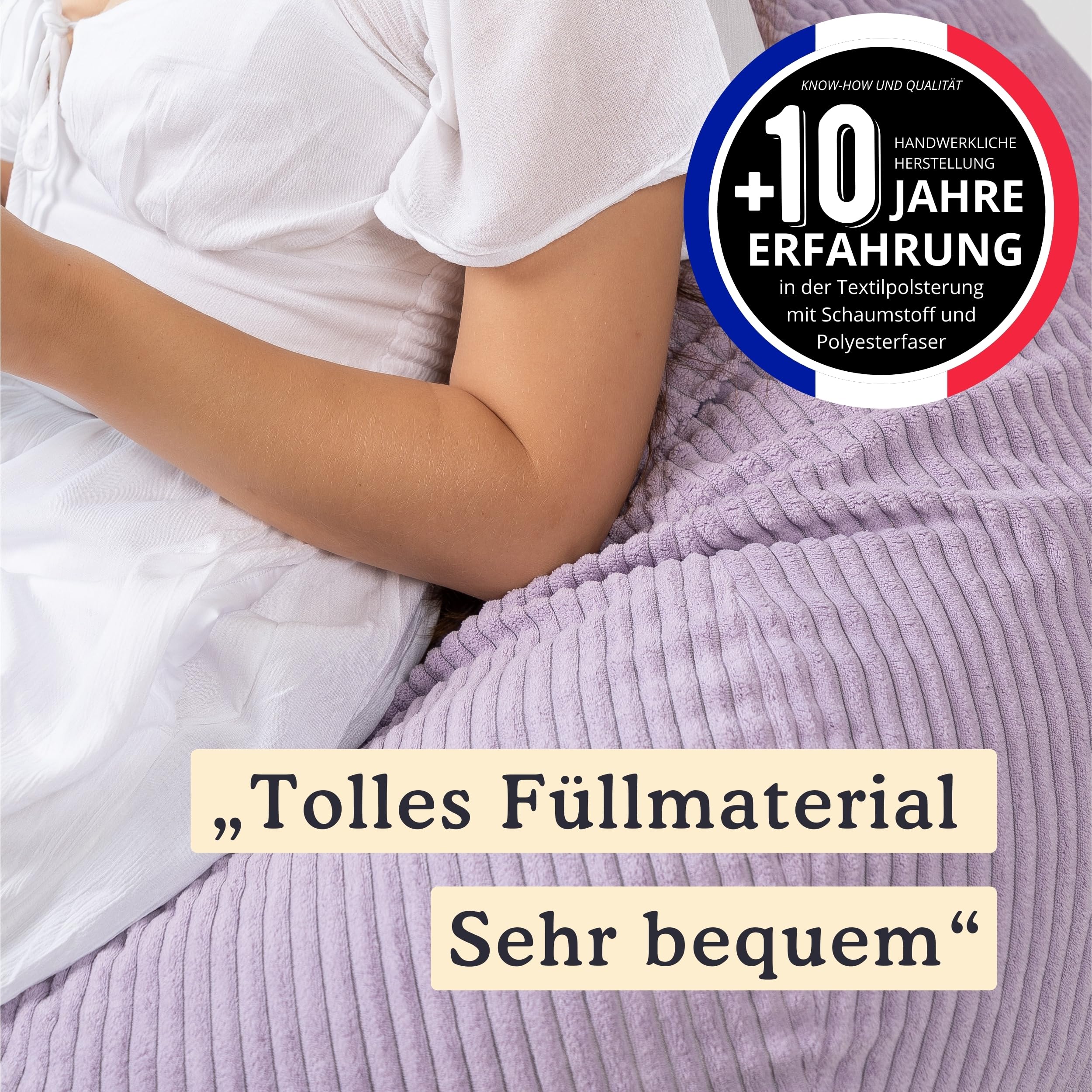 Schaumstoff Flocken Polyurethan 500L für Sofa, Kissen, Sitzsack, Riesen Teddy (9kg)
