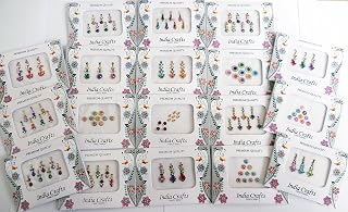 12 Combo Bindi Packs All in One- Multicolored Face Jewels Bindi Stickers Indian Forehead Tika
