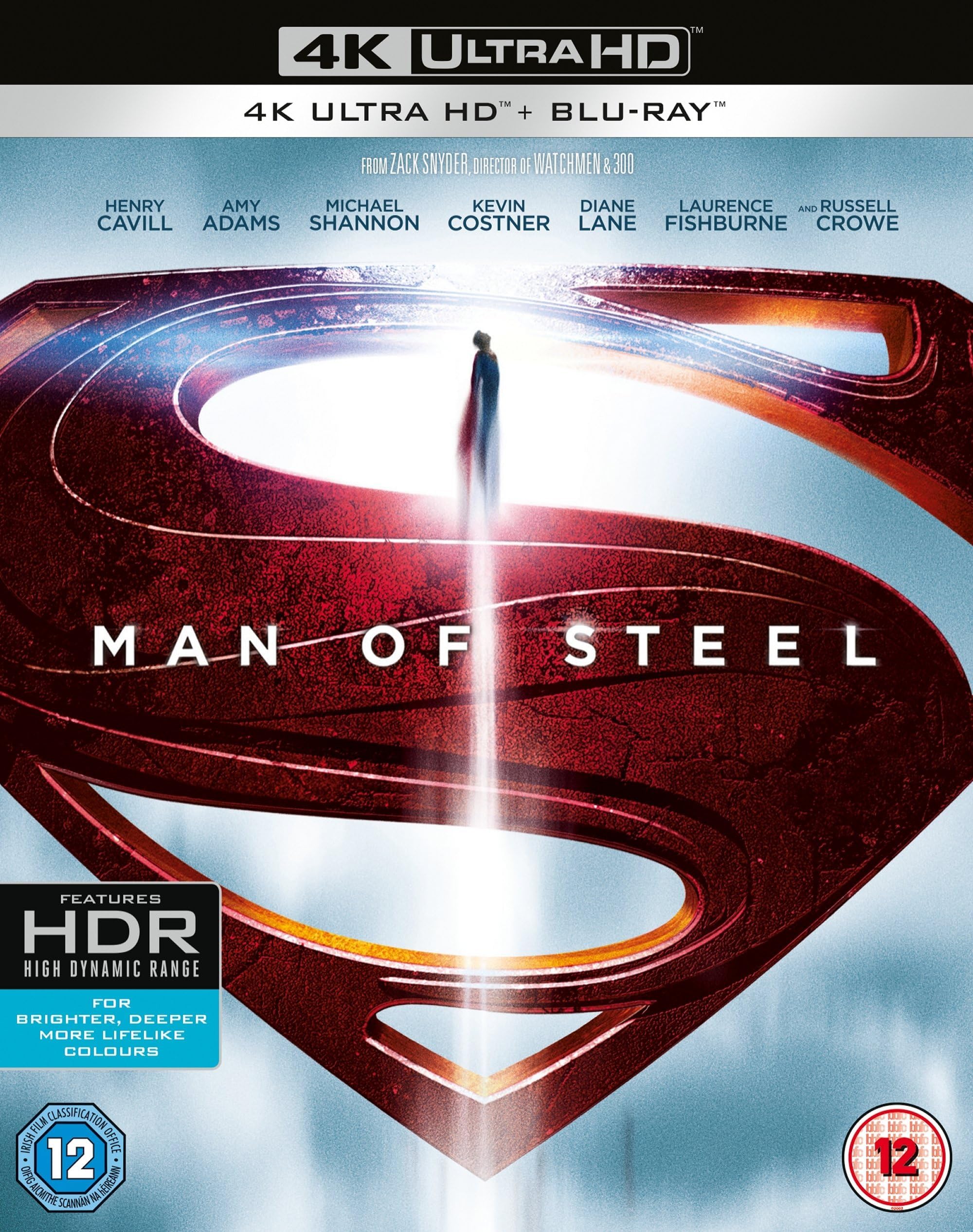 Man of Steel [Includes Digital Download] (4K Ultra HD Blu-ray)