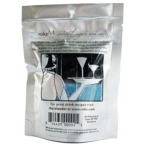 Vista 60 de Azúcar para cócteles Rokz Design Group, 5 onzas