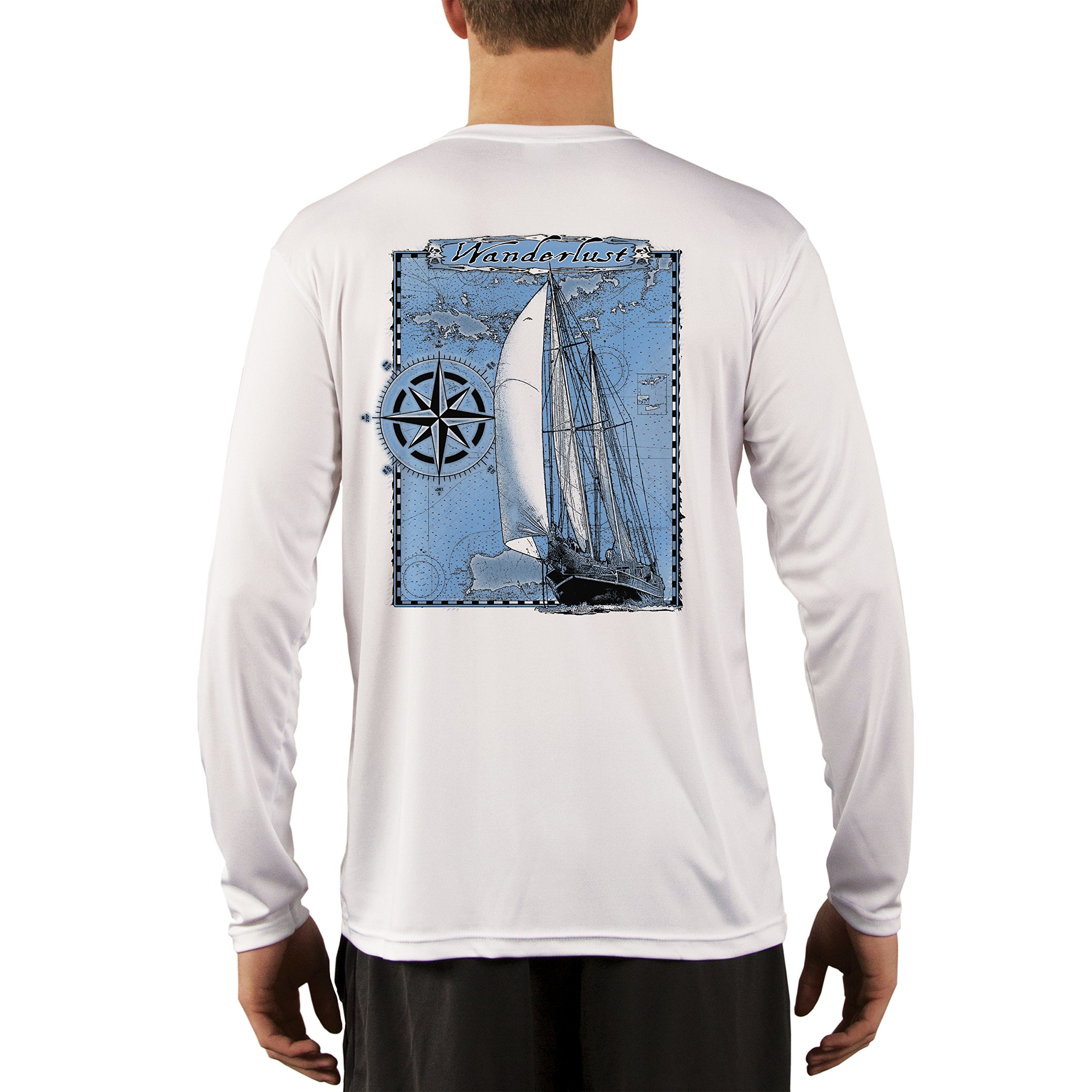 Island Lifestyle Wanderlust Men's UPF 50+ Sun Protection Long Sleeve T-Shirt