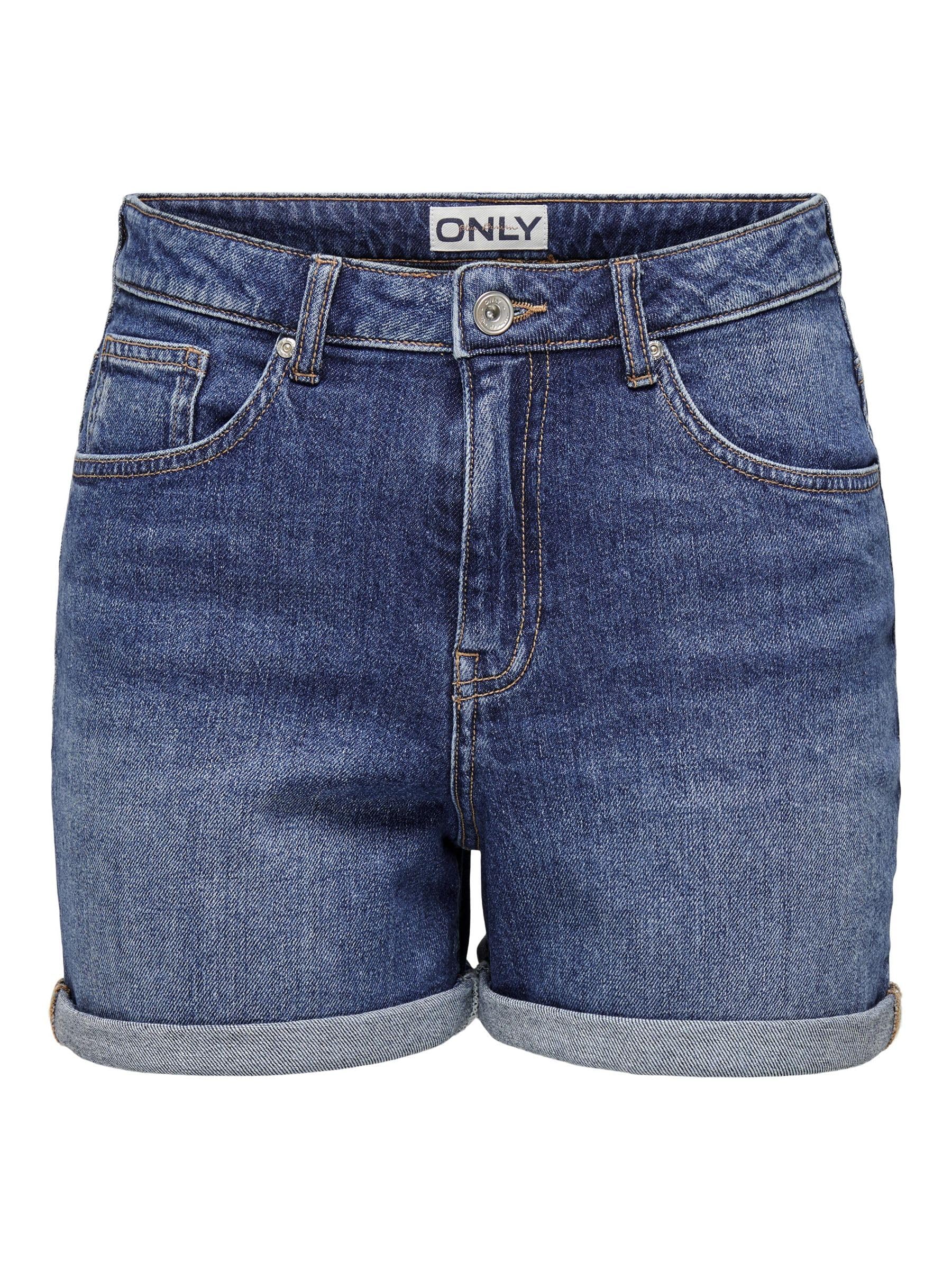 ONLY Stretch Shorts – ONLJOSEPHINE – Denim/Jeans, Baumwolle, unifarben