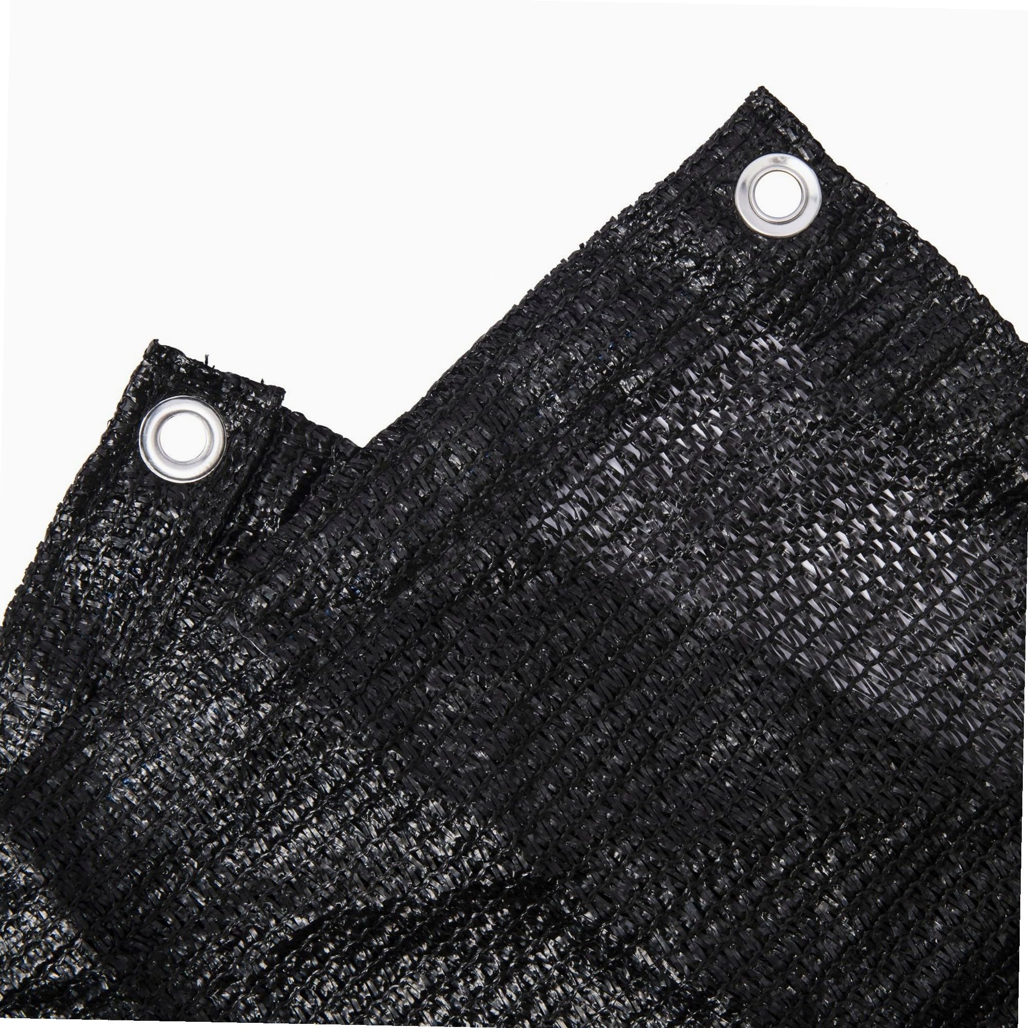 WERKA PRO Toile d'Ombrage Potager et Serre 4 x 5 m - Polyéthylène Tressé - Protection Solaire 75% - Œillets Aluminium Tous Le