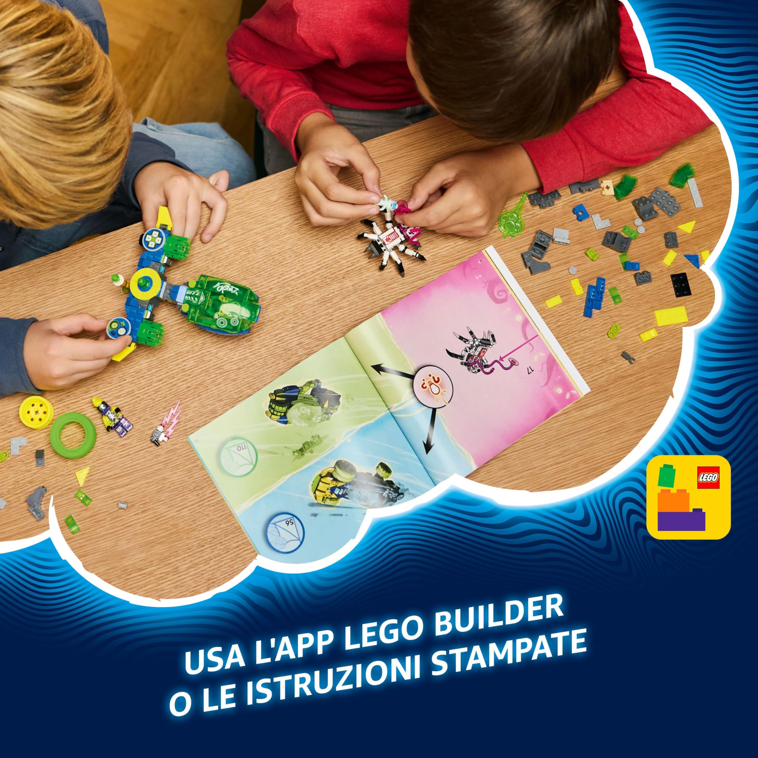 LEGO DREAMZzz Il Fuoristrada da Corsa di Mateo e Z-Blob, Giochi di Ruolo 3 in 1 Trasformabili per Bambini e Bambine da 8 Anni, Veicolo o Macchina Giocattolo o Moto, Idea Regalo di Compleanno 71491