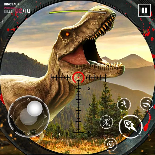 Dinosaur Hunter - Dinosaurier Spiele Tier Spiele Dino Spiele Schießspiele