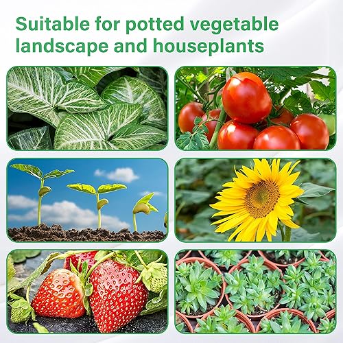 Miniatura 100 de iPower Tiras de luz LED de cultivo de plantas de 40 W, espectro completo para plantas de interior con temporizador de encendido/apagado automático