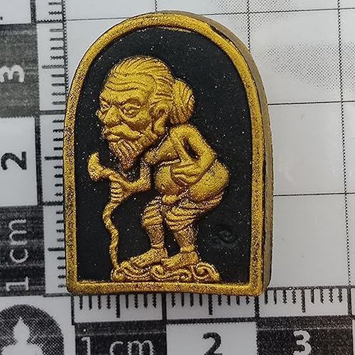 Miniatura 3 de Amuleto Buda joyería Thai remolque chuchok Kor NGERN Raan Riches Trader Bussiness talismán por Phra Archan amnarj mhahaweroh