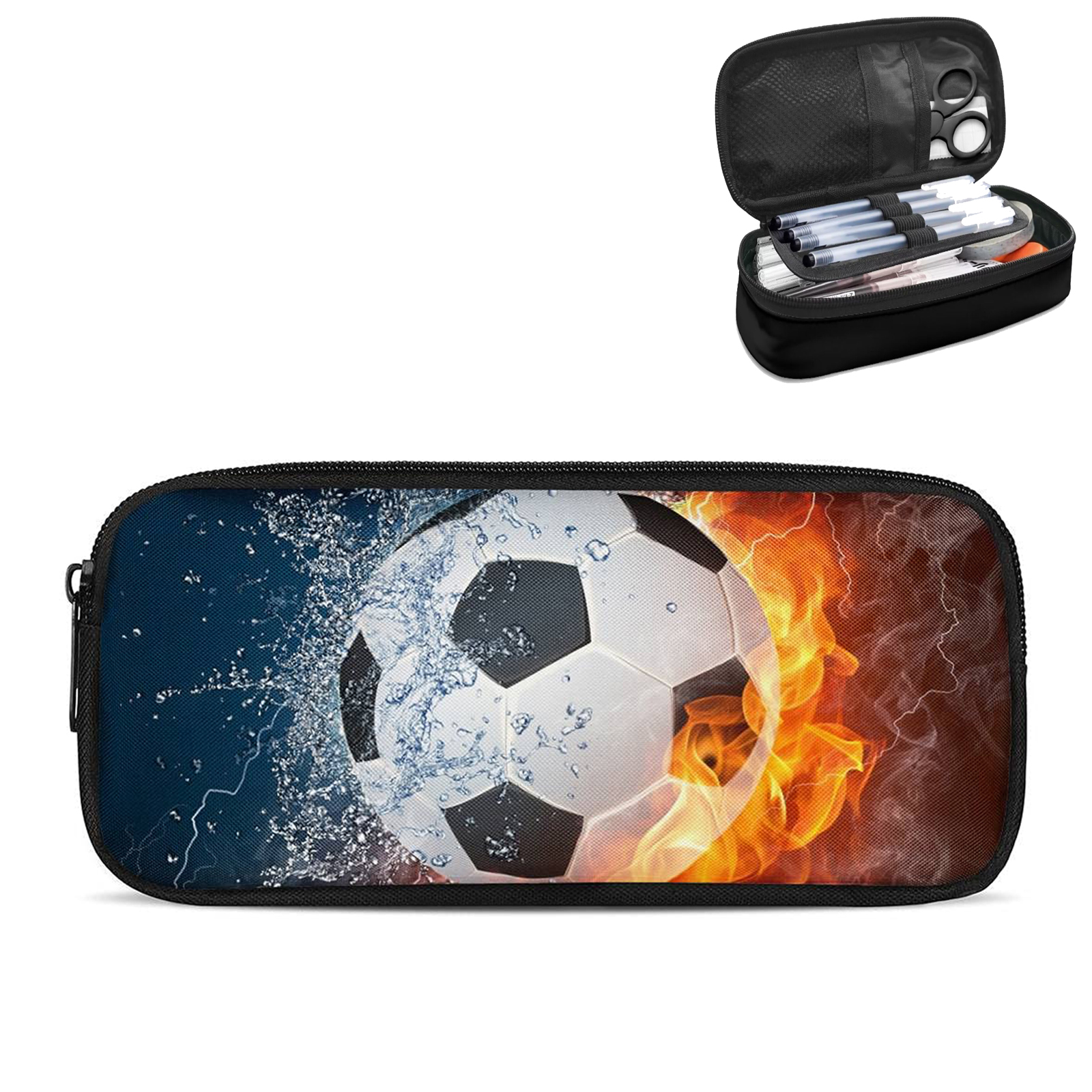 Football Splat Pencil Case , Football Crazy Stationary, Personalised