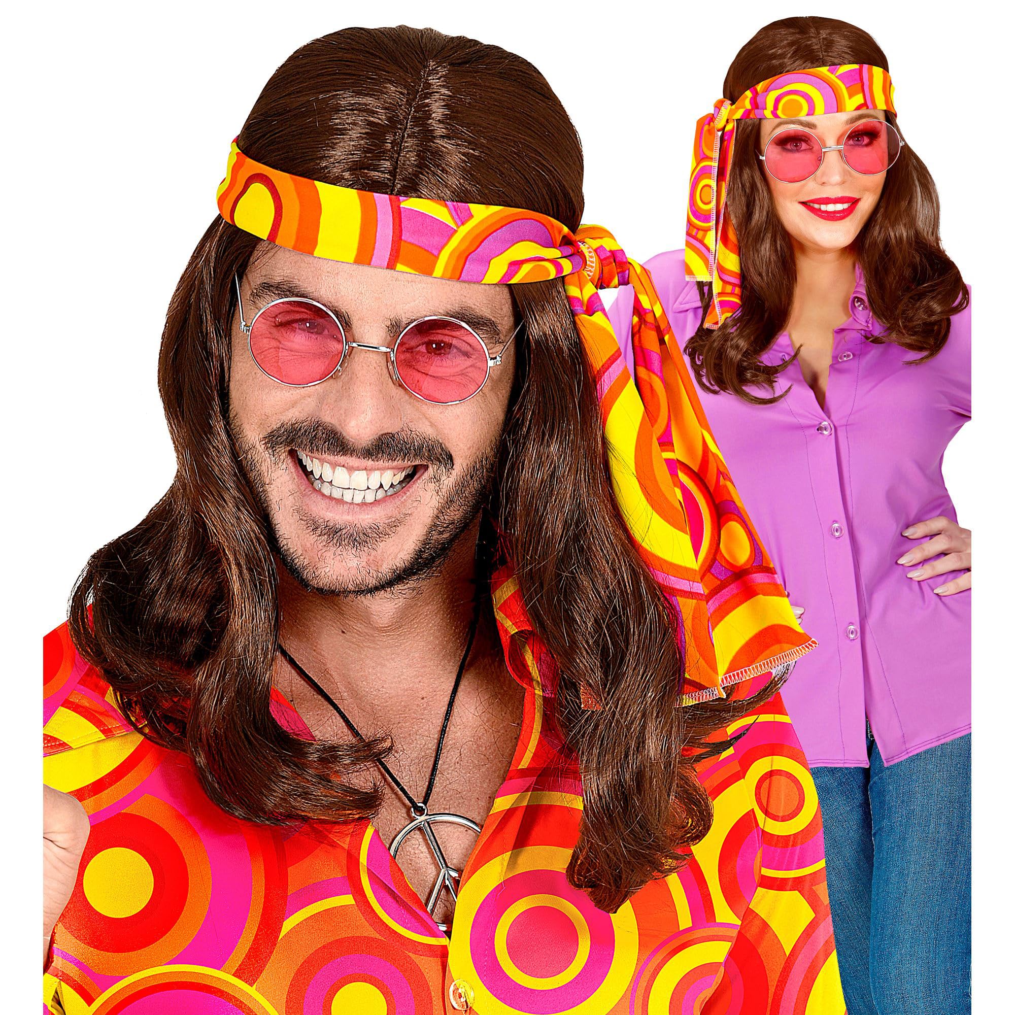 Parrucca Disco Anni '70 - Capelli Ricci Sintetici | Per Carnevale E Fancy Dress - Foto 12