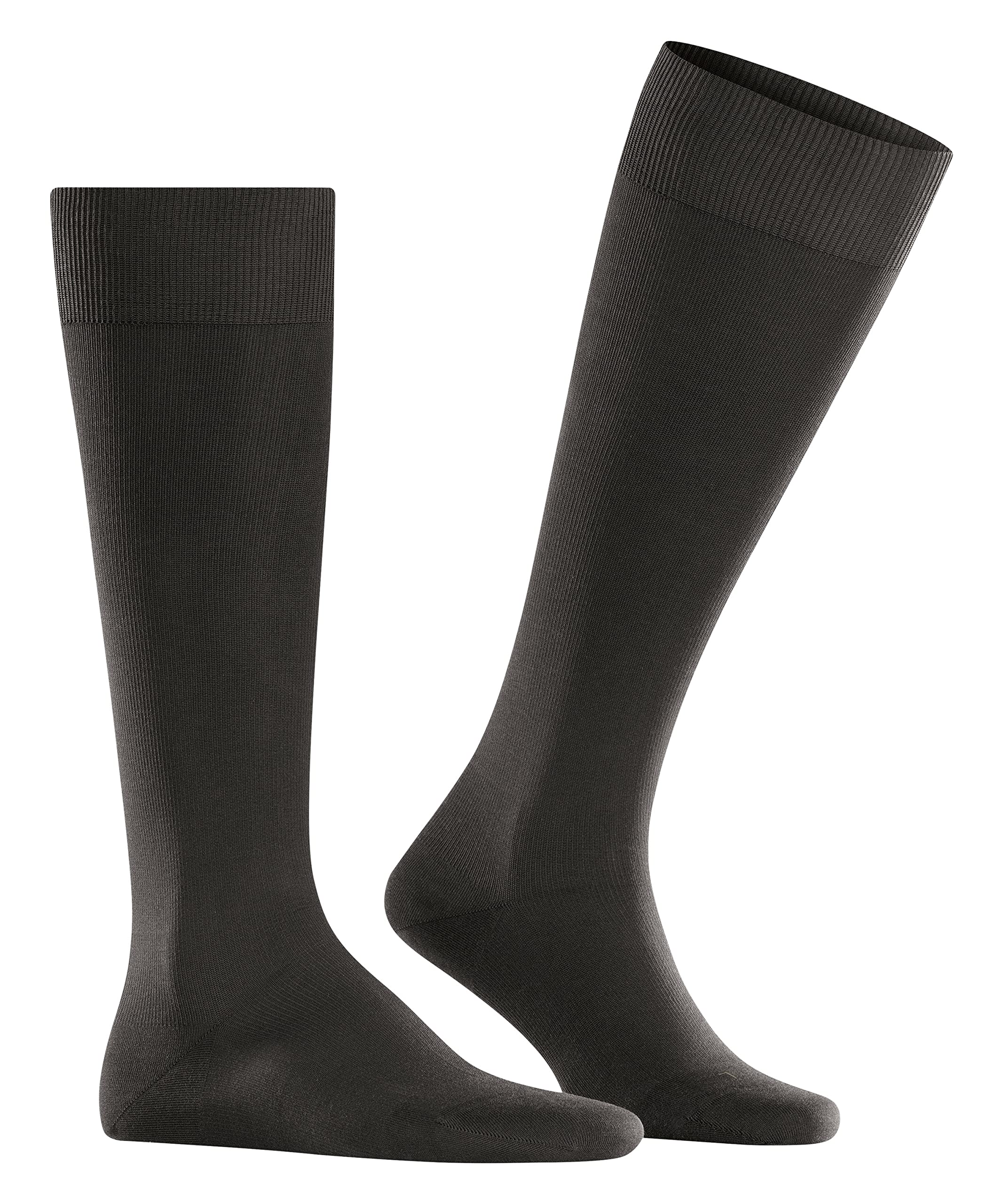 FALKE Lufthansa Travel & Comfort hombre Energizing Cotton calcetines largos fuerte compresión mejor circulación sanguínea viajar pasar largos periodos sentado transpirable algodón 1 par