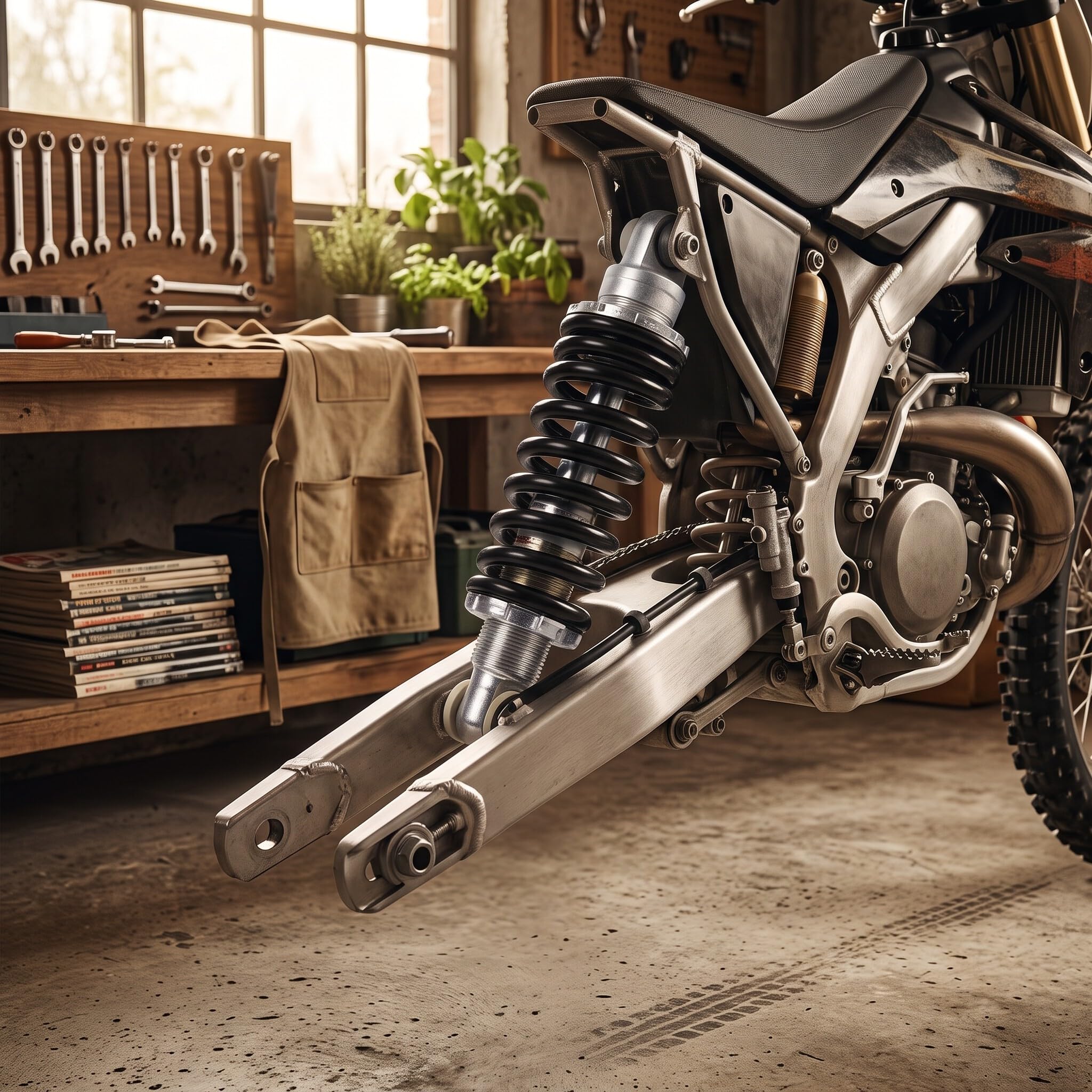 Amortyzator sprężynowy do roweru górskiego, ze stopu aluminium, 190 mm, 1200 lbs, tylny amortyzator do pojazdów elektrycznych o pojemności 50 70 90 Dirt Bike, ATV,