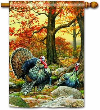 MAIL95771 Turkeys Standard Flag