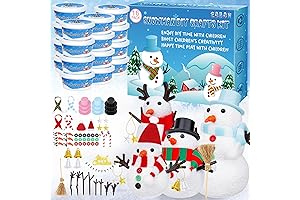 16-Pack Snowman Kit: Embellish Your Winter Wonderland