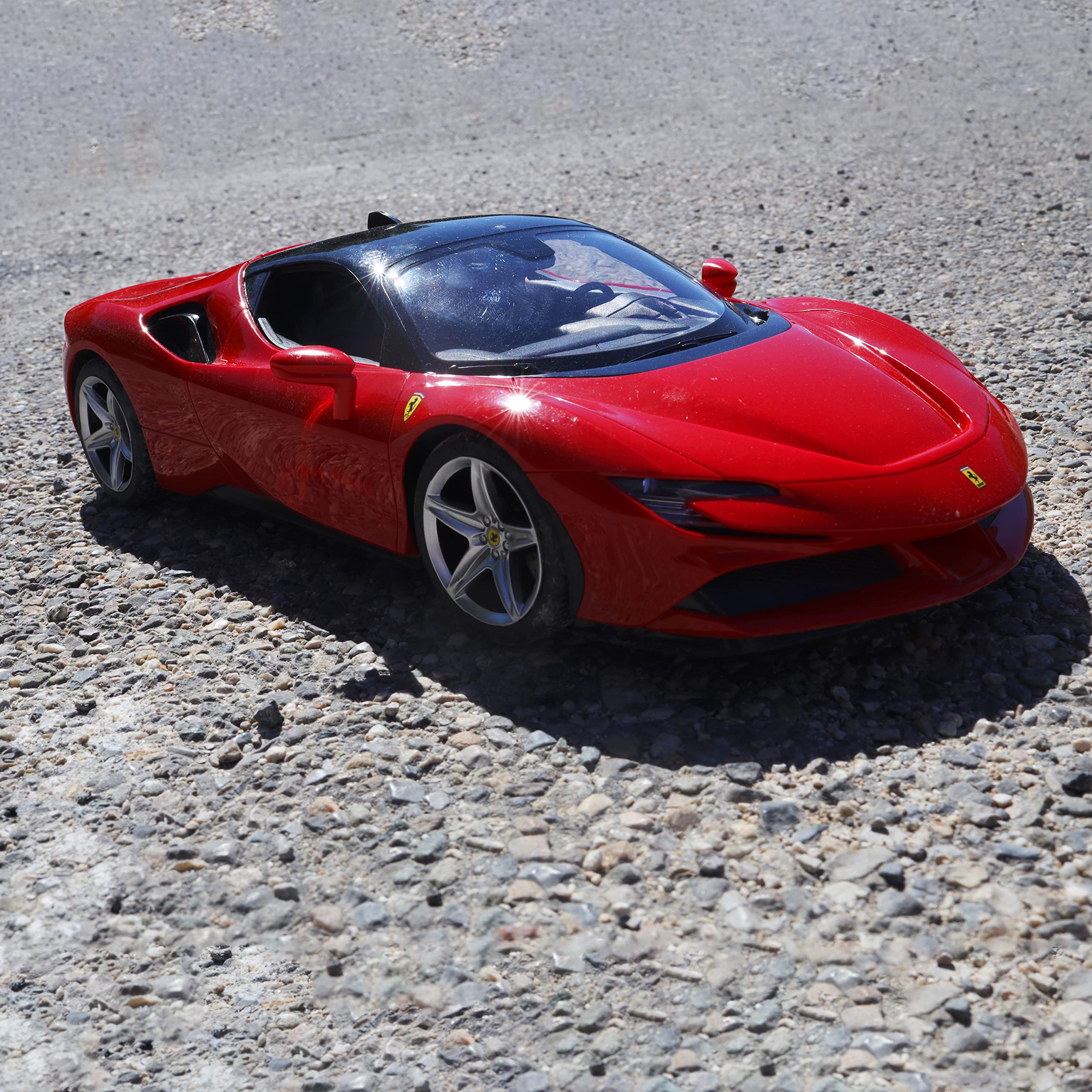 TURBO CHALLENGE - Ferrari SF90 Stradale - RC Prestige - 095615 - Samochód zdalnie sterowany - Czarny - 1/14 - Baterie nie są dołączone - Plastik - Od 6 lat