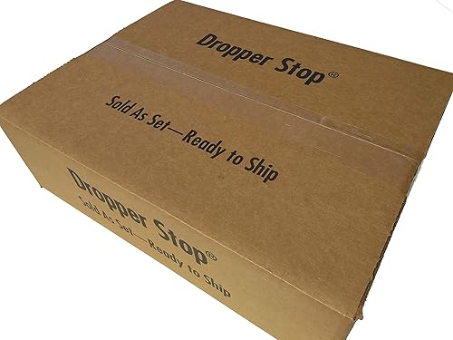 Miniatura 2 de Dropper Stop™ Botellas cuentagotas de vidrio ámbar de 2 oz (2.0 fl oz) con cuentagotas de vidrio cónico - Paquete de 80