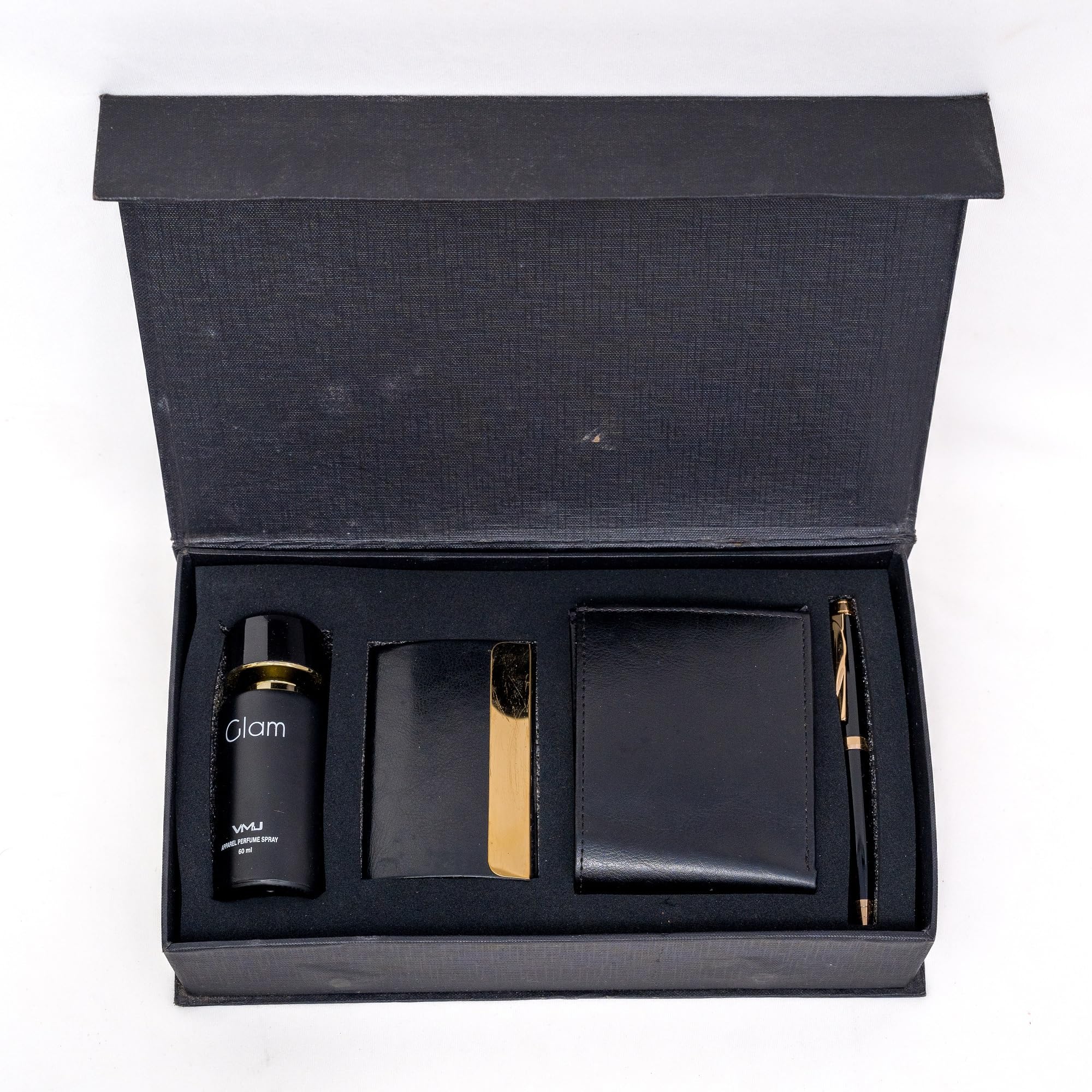 Corporate Gift Luxury Men's Gift Set - Wallet, Pen, Cardholder & Signature Perfume-picture-25