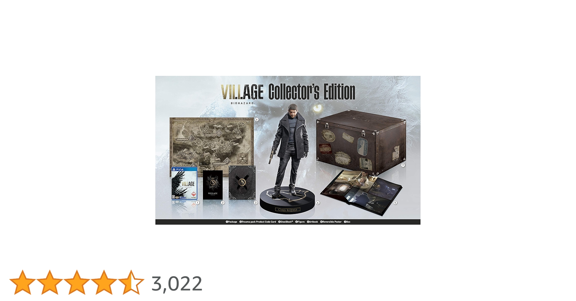 PS4 バイオハザード8 VILLAGE コレクターズエディション ヴィレッジ Amazon.co.jp: 【PS4】BIOHAZARD VILLAGE Z Version COLLECTOR'S