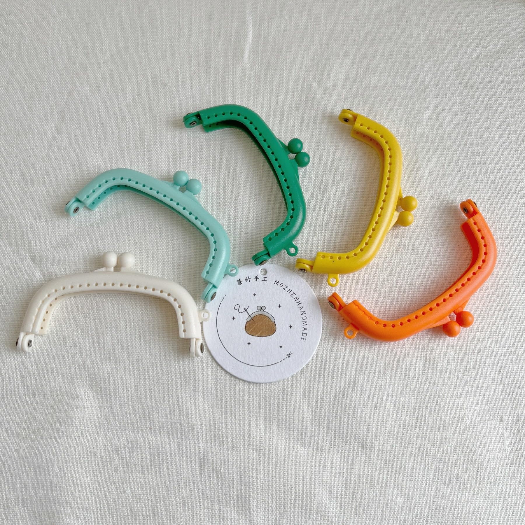 Amazon | MOZHEN HANDMADE 差し込み式 プラスチック がま口 口金