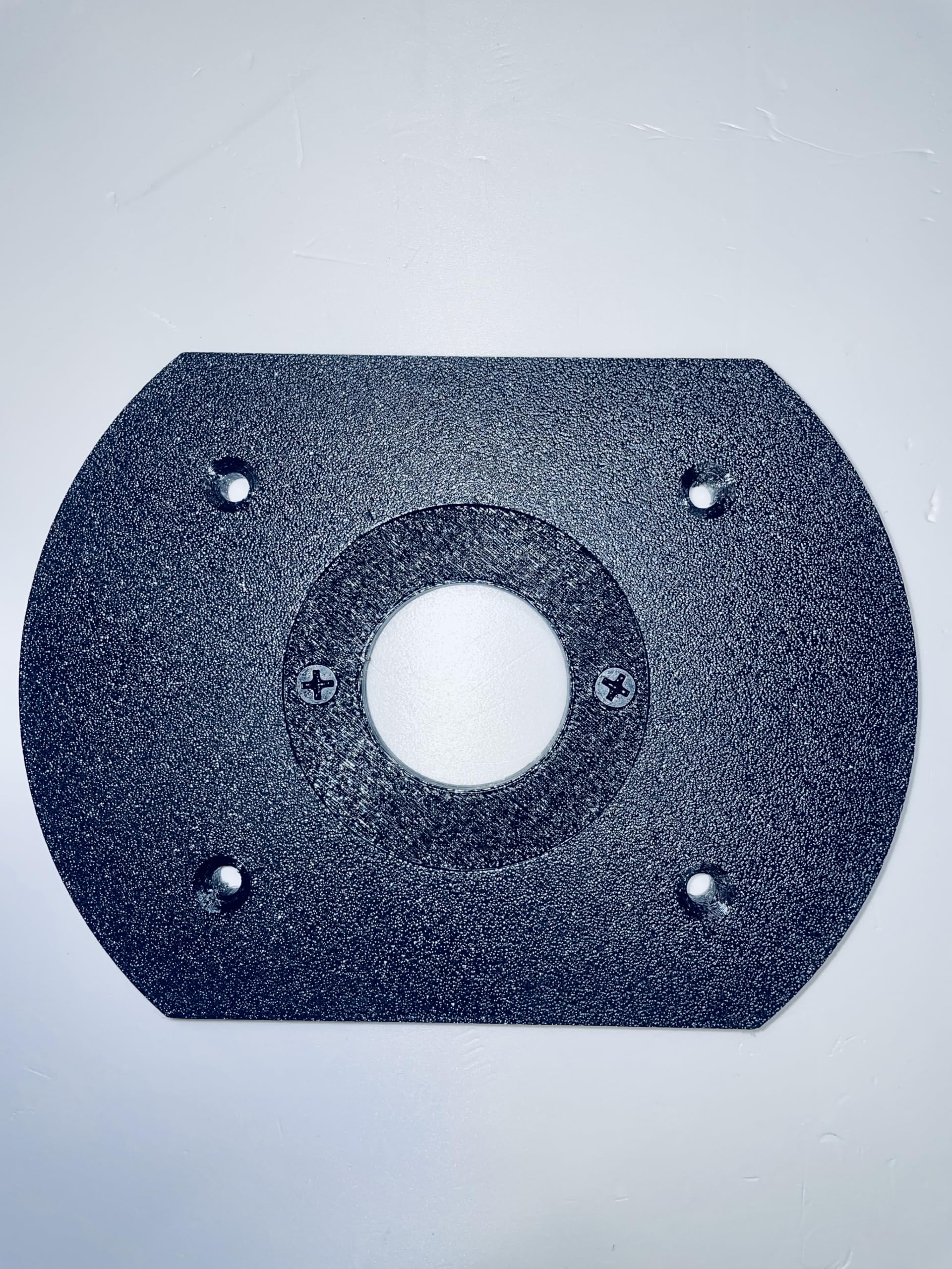 Bushing Guide Adapter for Router, Compatible with DeWalt DCW600 and DCW604, for Trend Guide Bushings, Plunge Base Template Routing