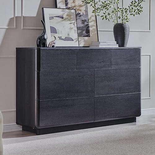 Mesa de centro moderna de madera de granja de 48 pulgadas con 4 cajones de almacenamiento grandes mesa de centro decorativa rústica para sala de