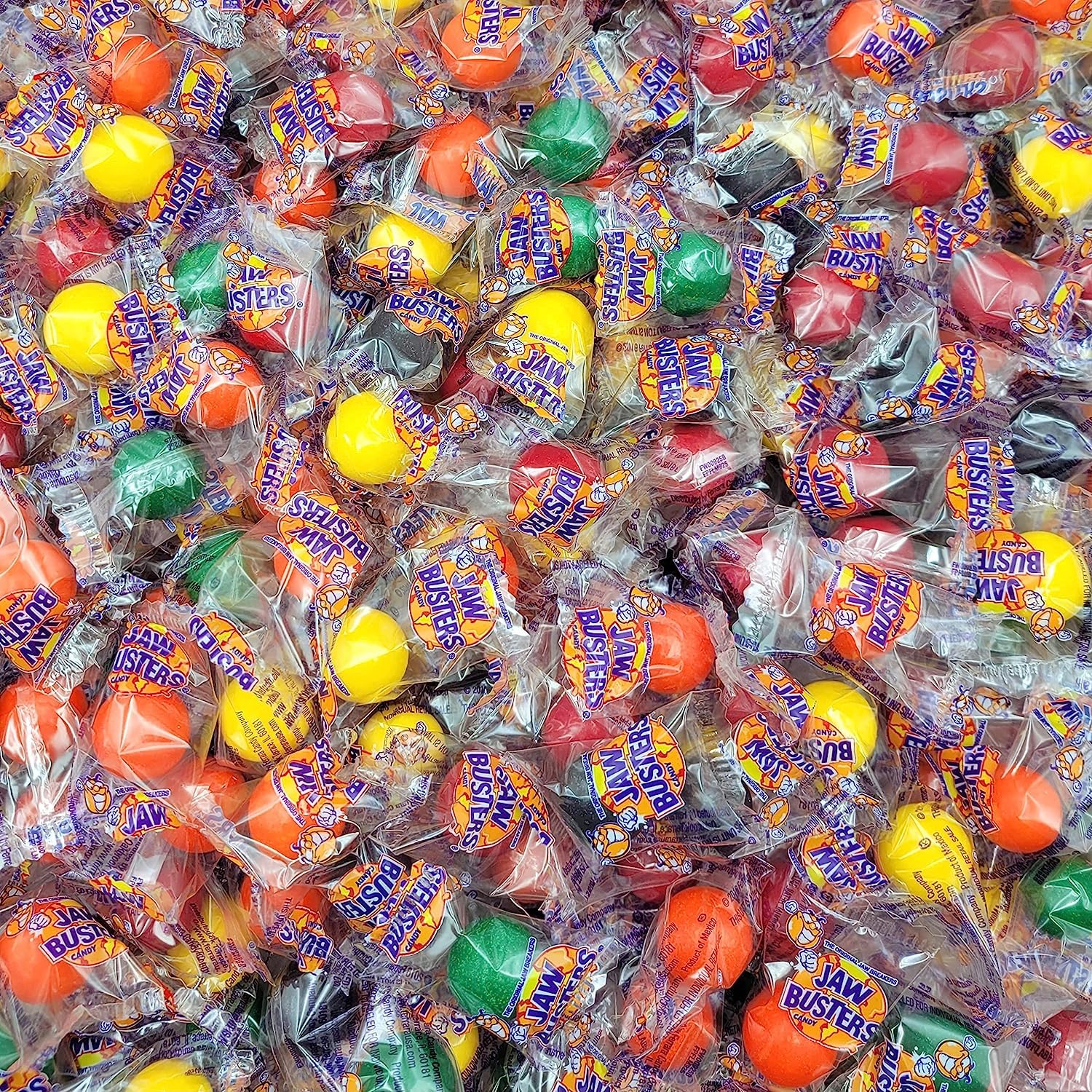 Jaw Busters Original Ferrara Jawbreakers Assorted Fruit