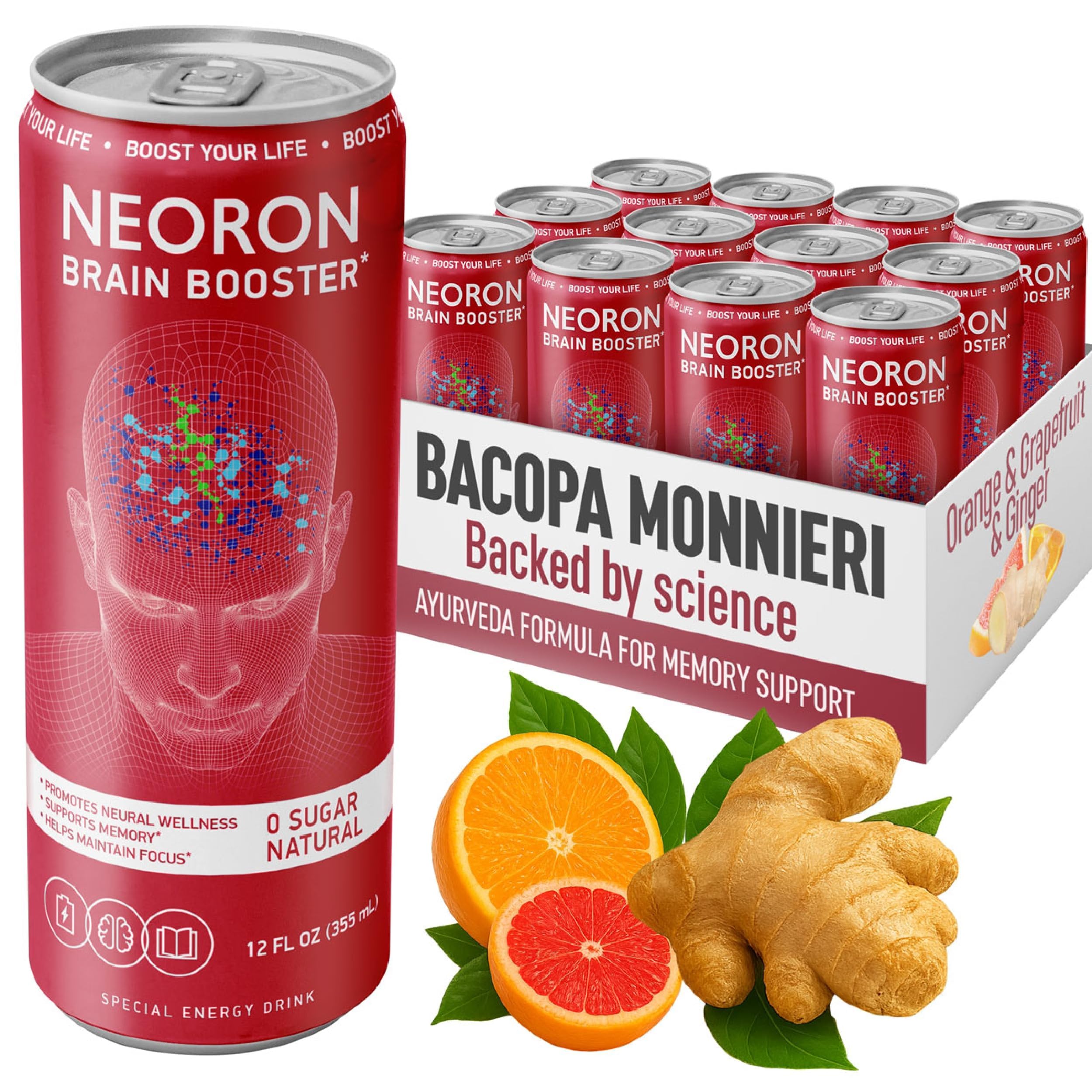 Amazon.com : NEORON Focus + Calm | Nootropic Drink for Mental
