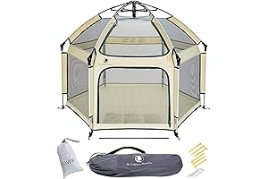 POP 'N GO Baby Playpen: Safe & Portable Outdoor Playard
