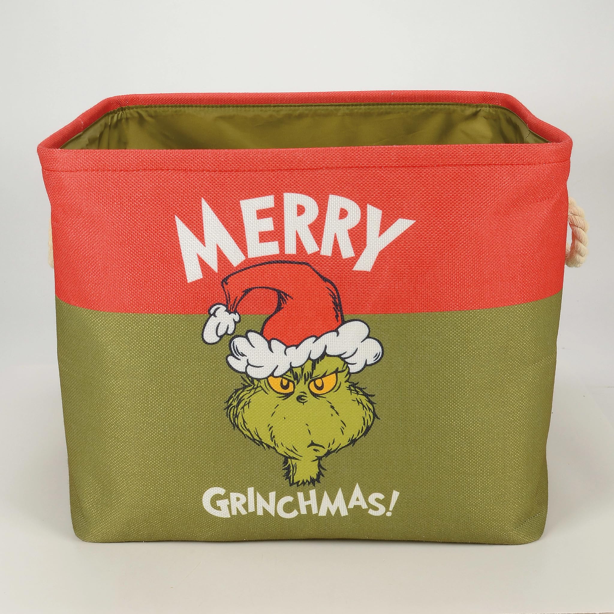 Department 56 Snowpinions Dr. Seuss Merry Grinchmas Geschenk-Tragetasche, Aufbewahrungsbehälter, 43,2 x 35,6 cm, mehrfarbig