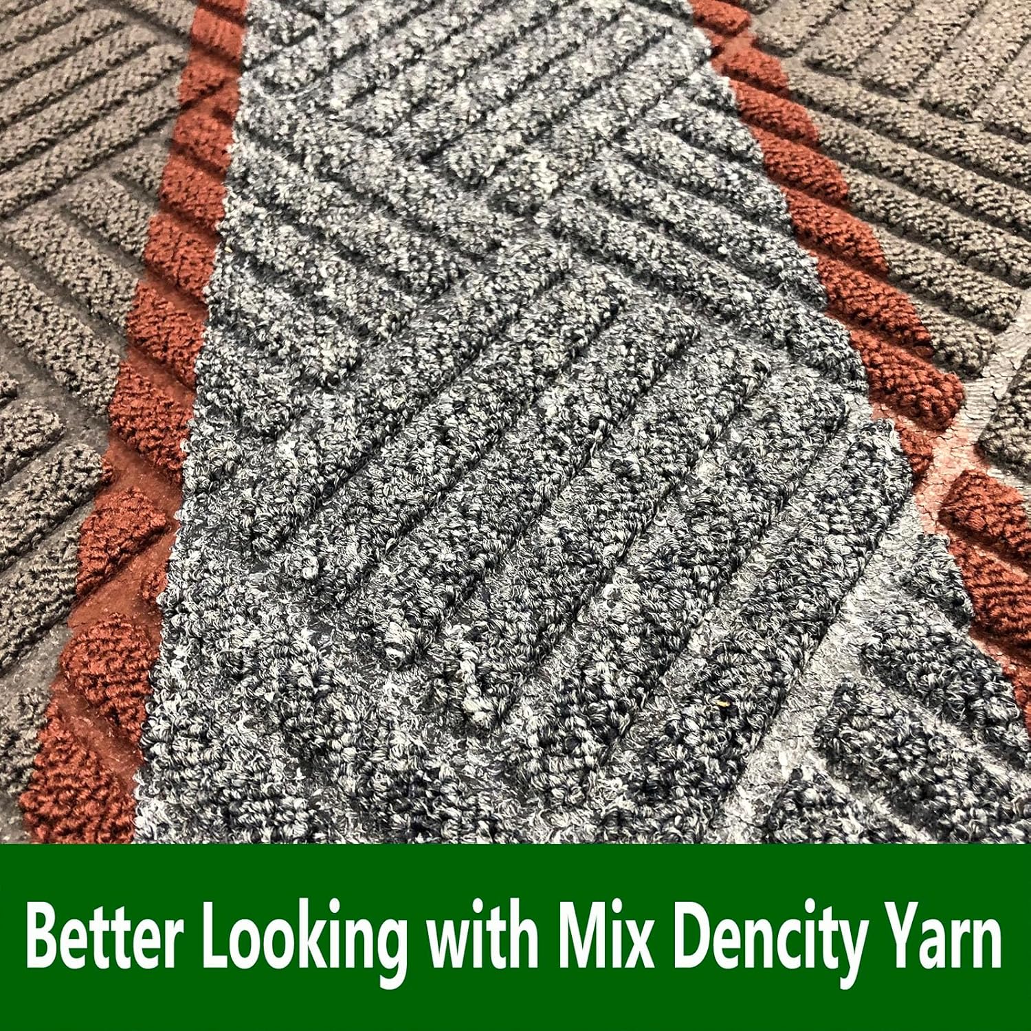 DD41 Heavy Duty Front Door Mats Non Slip Rubber Backing Entrance Mat Shoes Scraper Welcome Mat