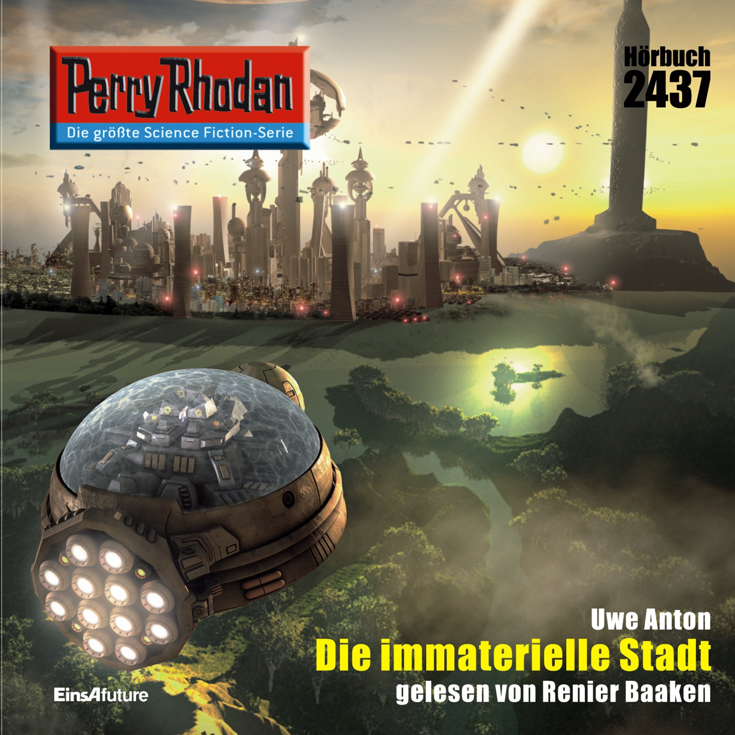 Cover art for Die immaterielle Stadt