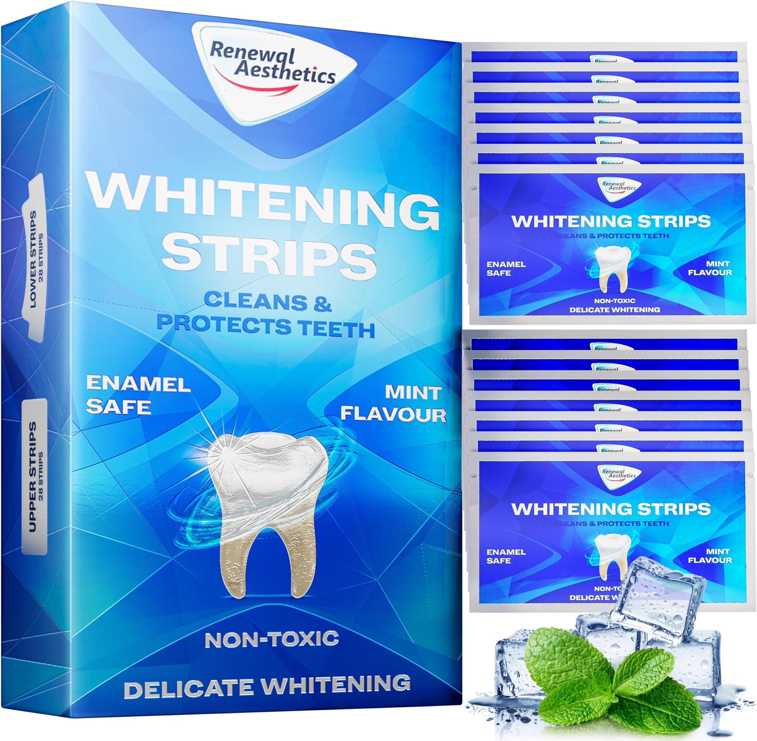 Professional Whitening Strips 14 Treatments, Dental Kit