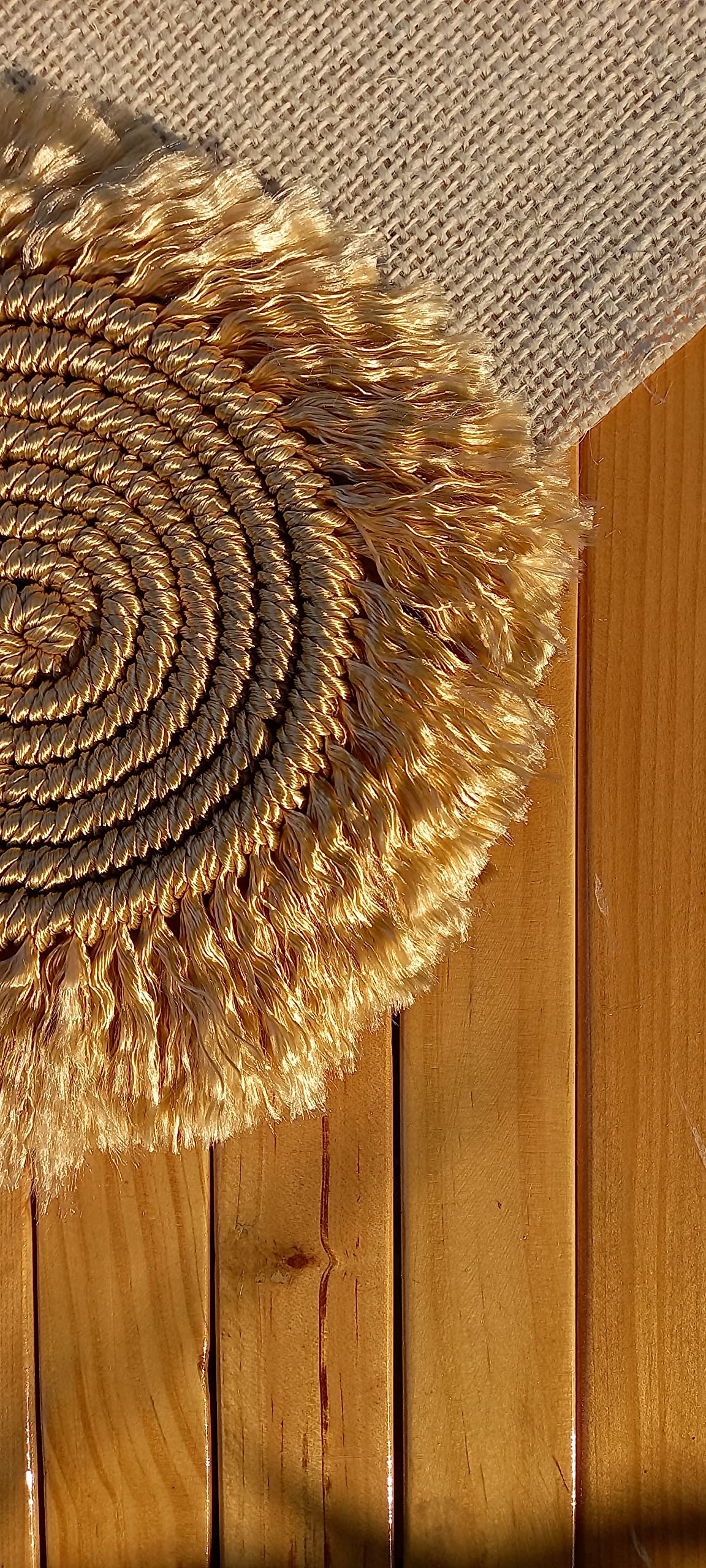 BAYA ROOST Table Runners, mats and Coaster | Size- 4 inches | (Zaza)