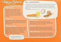 Vista 4 de Le Pain - Pan crujiente, 100% orgánico, quinua, 4.41 onzas, paquete de 6