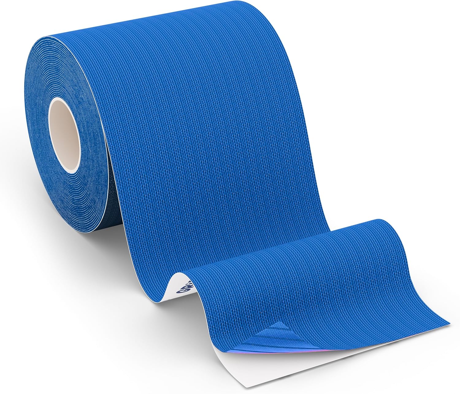 GrifGrips® Athletic Sports Tape – Universal CGM Tape Protective Patches for CGM Sensor Cover - 3in x 16.4 Feet Roll (Dark Blue, 2-Roll Pack)