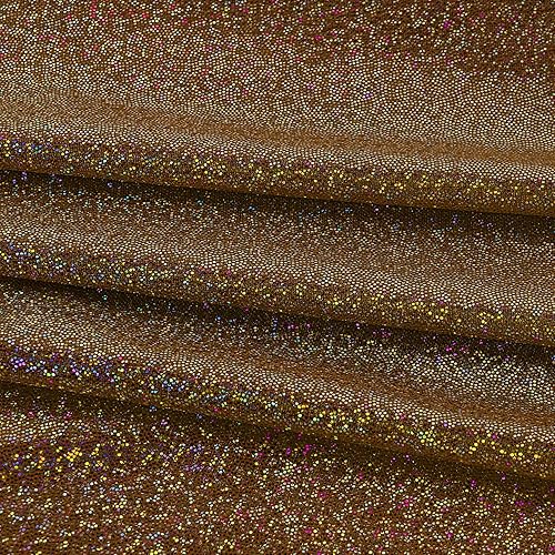 Miniatura 5 de Fitable - Mantel de lentejuelas doradas para fiestas, de 52 x 70pulgadas, mantel rectangular brillante, para boda, baby shower, ceremonia, mesa de