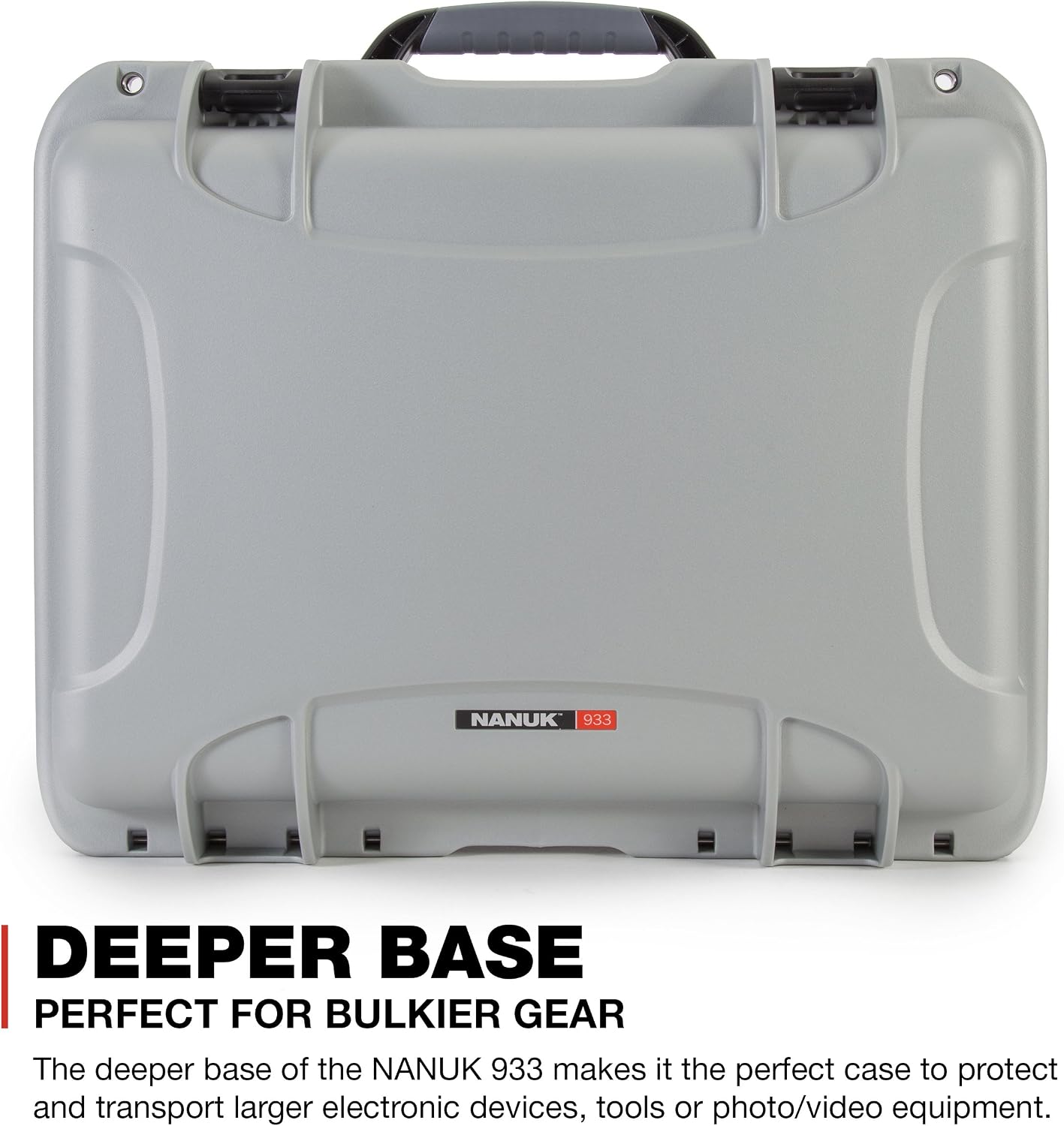 Limited Discount Nanuk 933 Waterproof Hard Case with Padded Dividers - Silver Exclusive Discount 70% Price Nanuk 933 Waterproof Hard Case with Padded Dividers - Silver