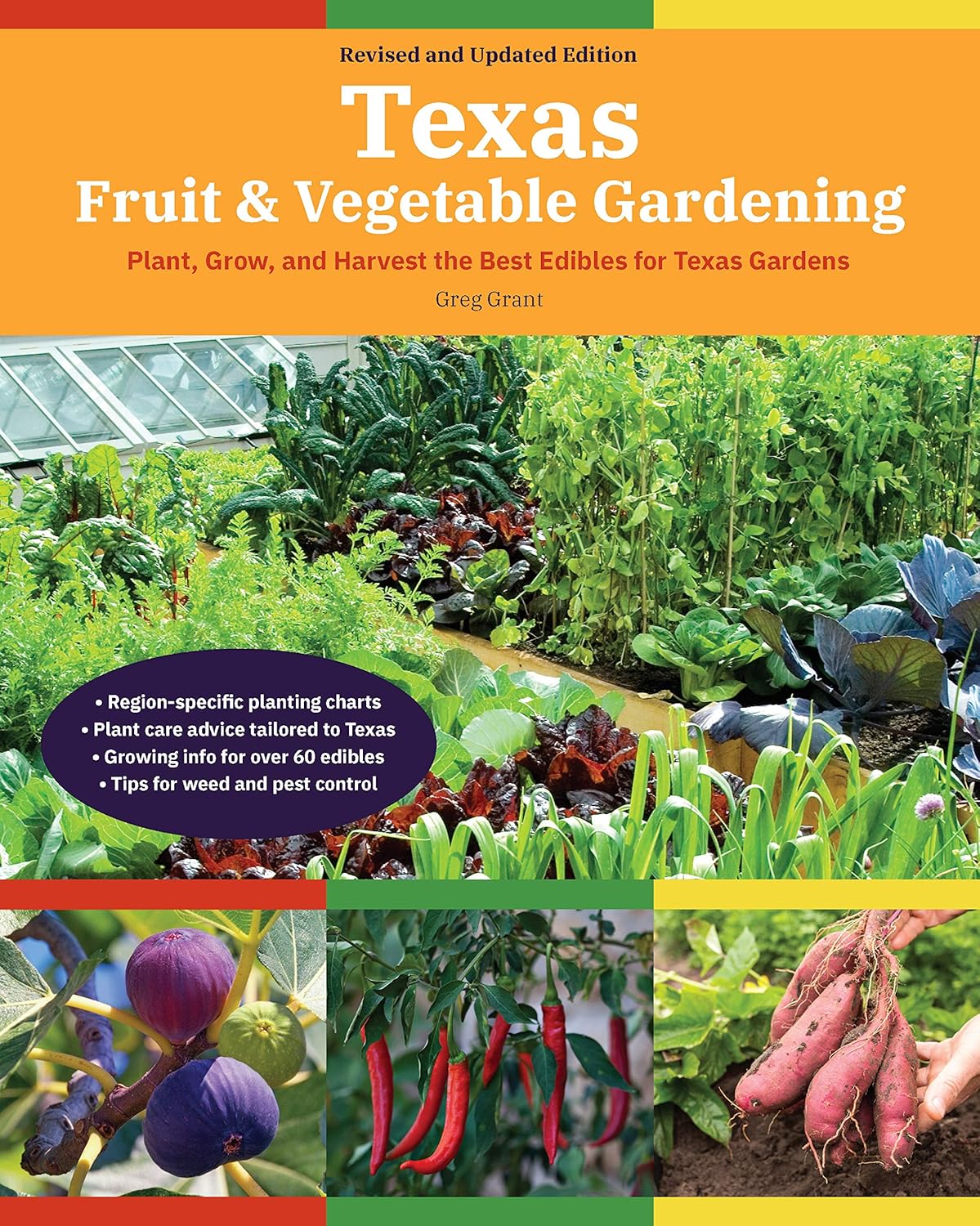 Texas Fruit & Vegetable Gardening, 2nd Edition: Plant, Grow, and Harvest the Best Edibles for Texas Gardens      Paperback – April 20, 2021