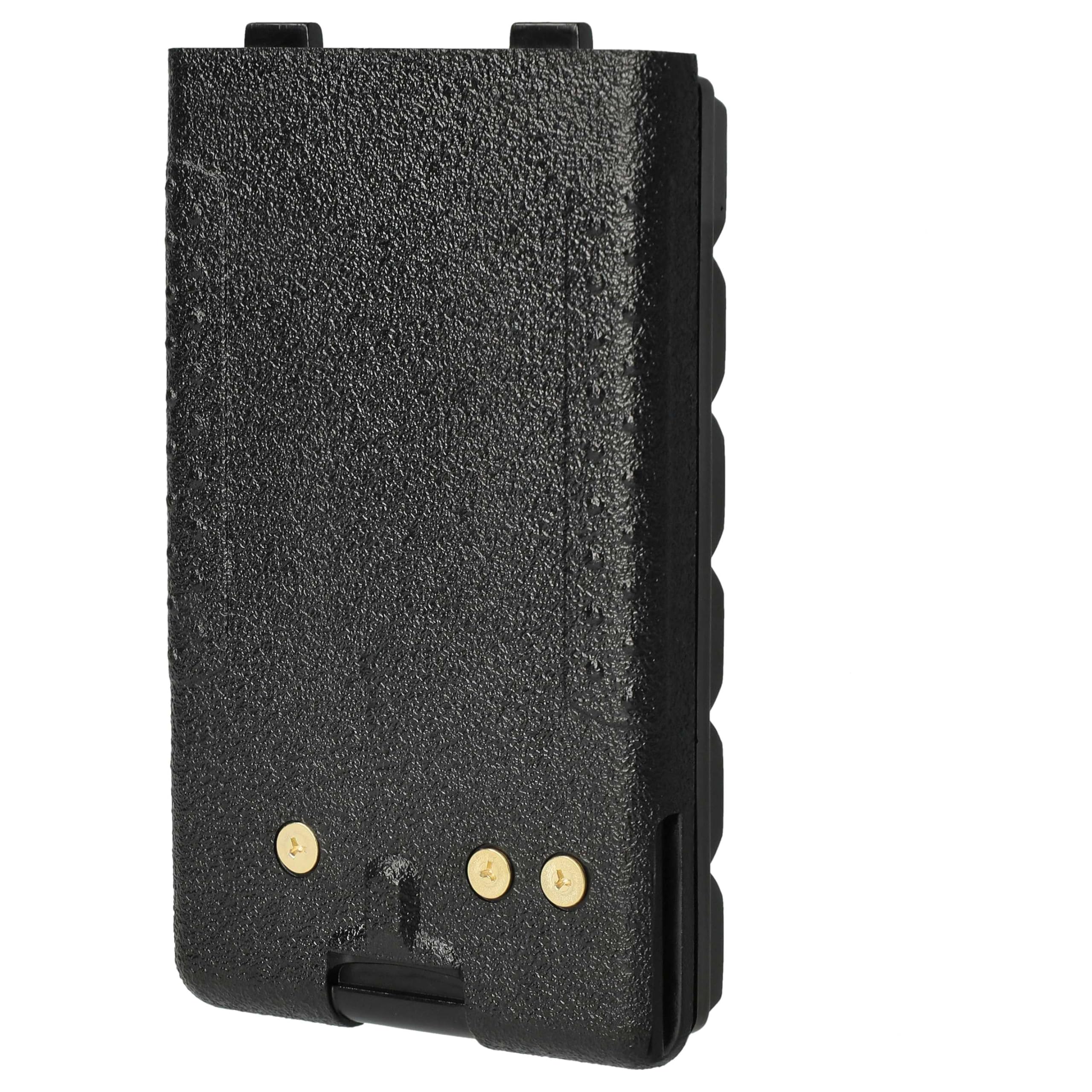 vhbw batteria sostituisce Yaesu/Vertex FNB-64H, FNB-57, FNB-64, FNB-83, AAJ66X001, FNB-83H per radio (1600mAh, 7,2V, NiMH)