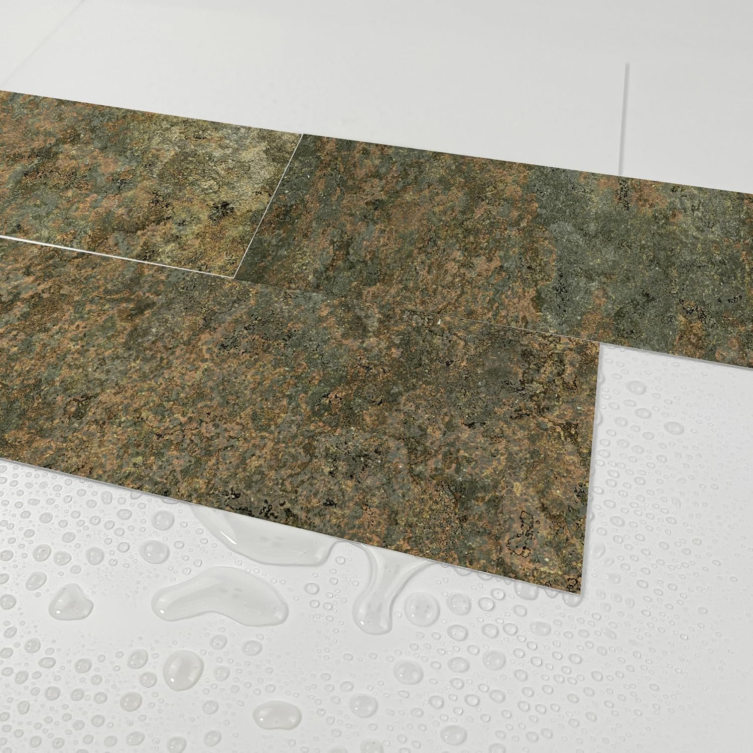 48 Sheets Kitchen Backsplash Tiles Peel and Stick, 12" x 6" Self Adhesive Kitchen Wall Tile Sticker PVC Self Adhesive Subway Tile Stick Waterproof Washroom Wall Panels