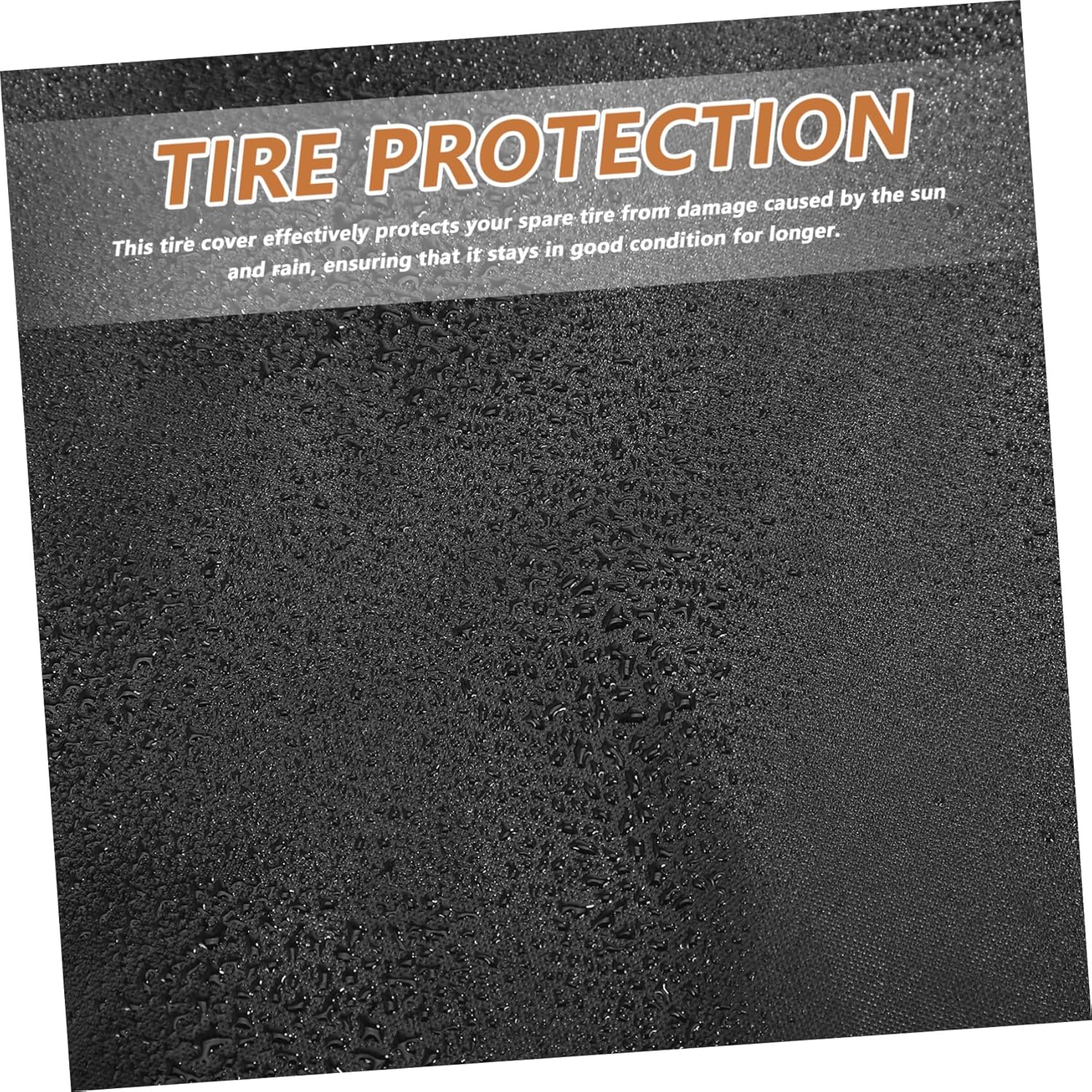 OUNONA 4pcs Tire Covers Oxford Wheel Protectors for Cars Rvs Suvs Lightweight Stylish and Sun-Resistant Design