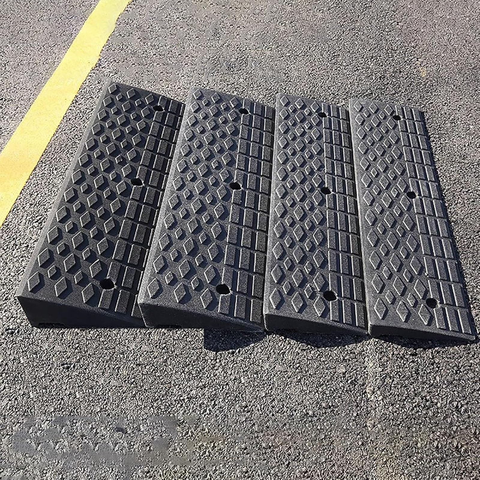 Rampas para sillas de ruedas,rampa goma antideslizante para bordillos
