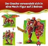 LEGO NINJAGO Wyldfyre's Transforming Dragon Mech Toy - 2in1 Ninja Action Figure w/Empress Beatrix Mech & 6 Minifigures - Birthday Gift for 9+ Year Old Boys & Fans - 71868 - 3