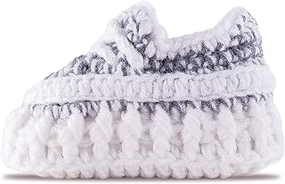 Baby Sneakers Crochet Hypebeast Shoes for Toddler Sneakerheads, Soft Booties for Boys & Girls, Designer Kids Fashion, Breathable & Comfortable Children's Kicks