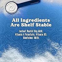 Vista 7 de Swiss Miss Leche seca sin grasa, fortificada con vitaminas A y D, suministros de barra de cacao caliente, recipiente de 12.98 onzas