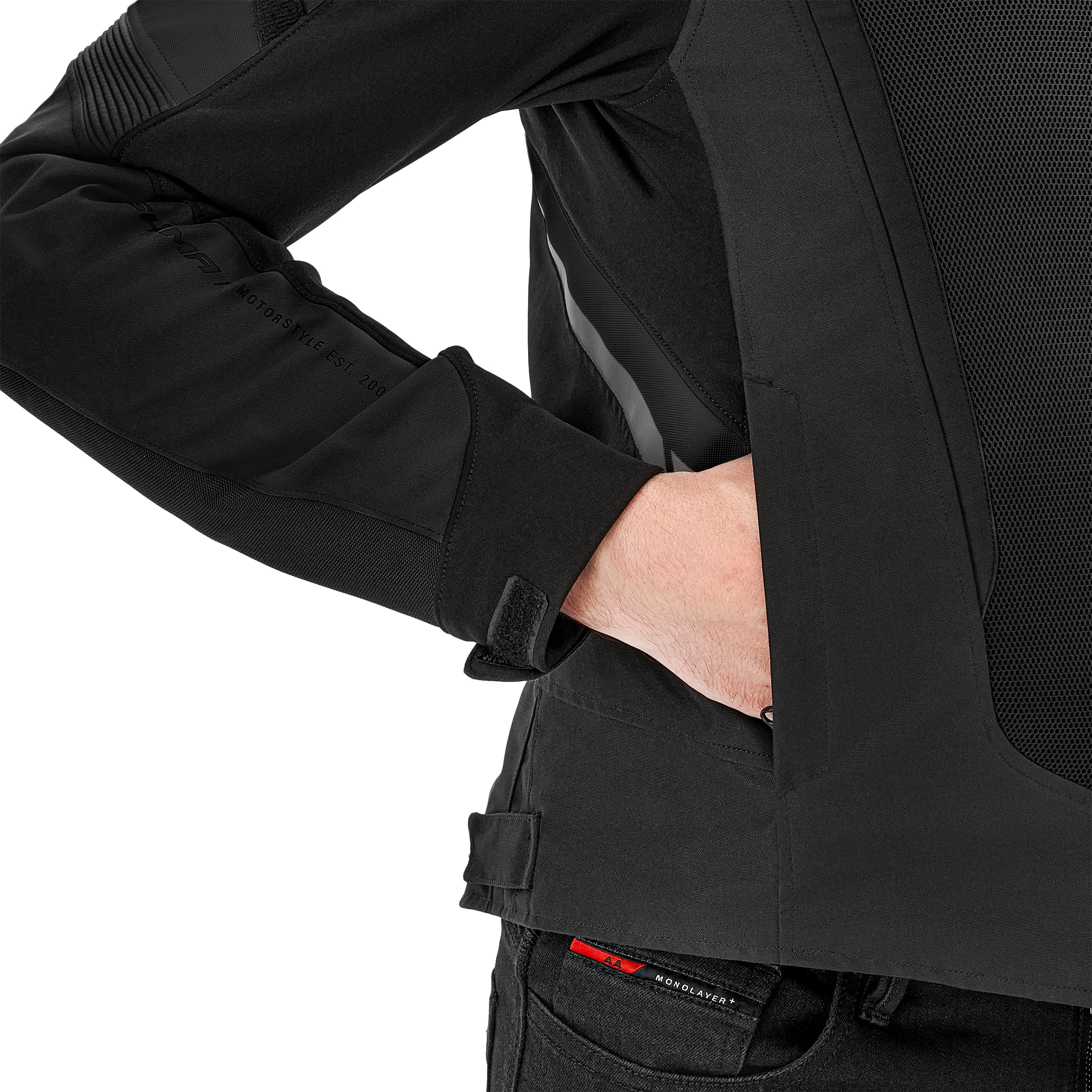 SHIMA Mesh Pro 2.0 Giacca Moto Uomo AirForce Paraschiena Giubbotto Protezioni Estiva Giacche Ventilato Leggero Motociclista