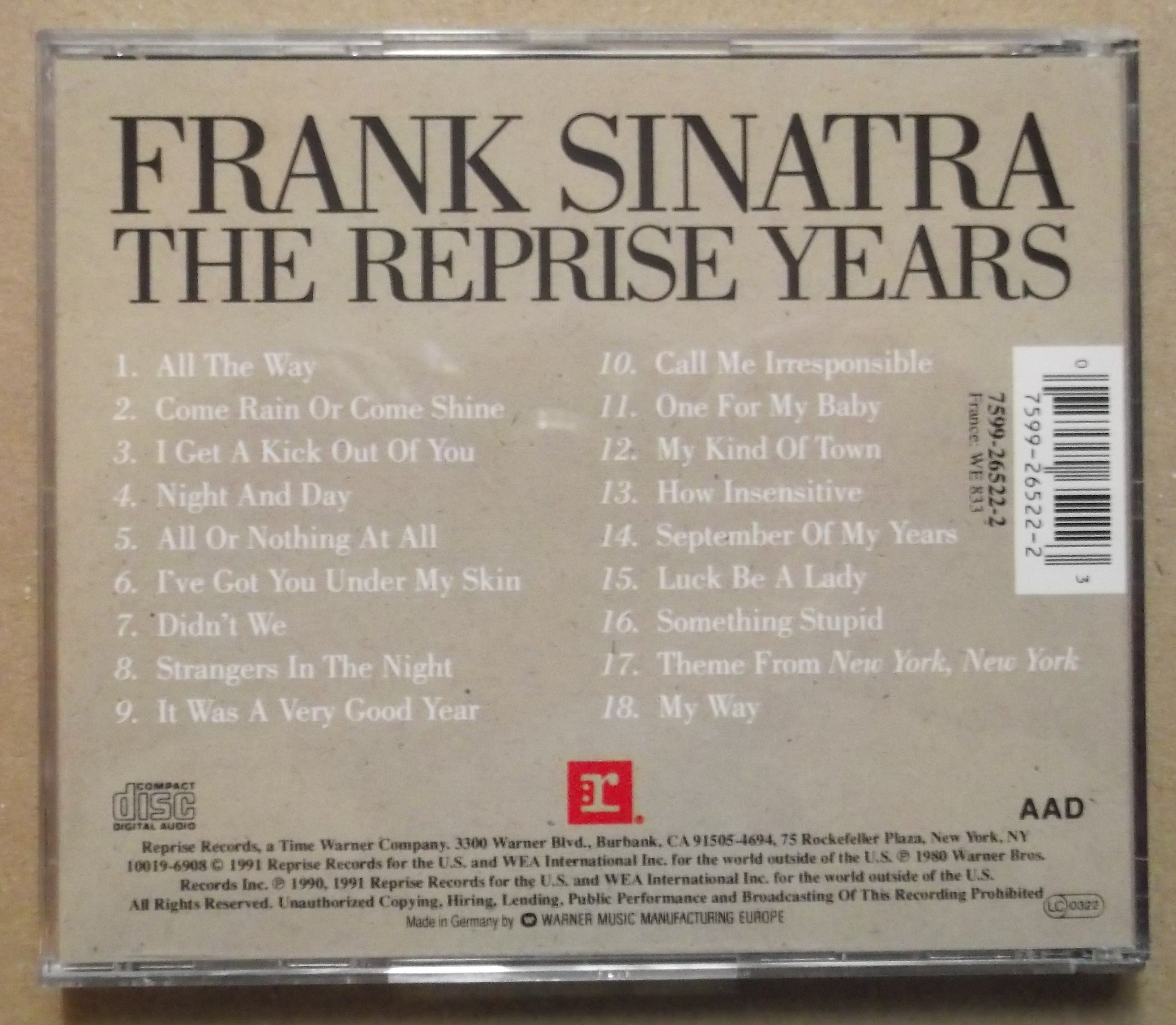 Reprise Years